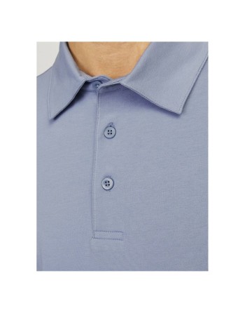 Herren Kurzarm-Poloshirt Jack & Jones JPRBLASPENCER SS POLO 12251349 Blau