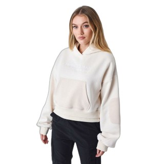 Damen Sweater mit Kapuze Project X Paris F242034 CCIV Beige