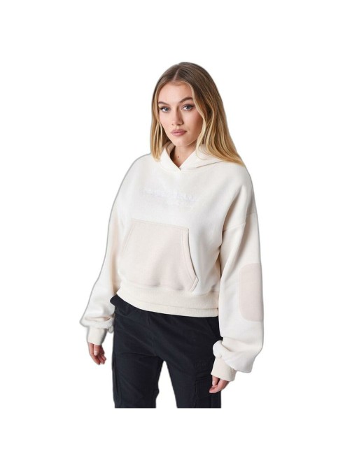 Felpa con Cappuccio Donna Project X Paris F242034 CCIV Beige