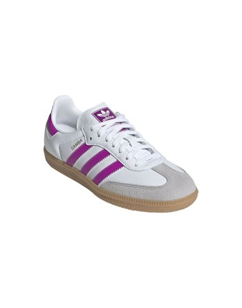 Jungen Sneaker Adidas SAMBA OG J IH2873 Weiß