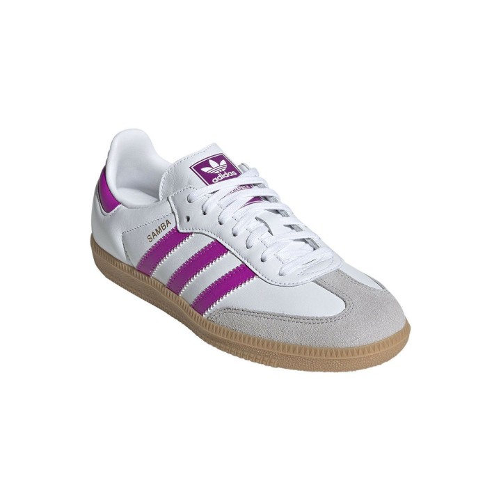 Kondisko til Børn Adidas SAMBA OG J IH2873 Hvid