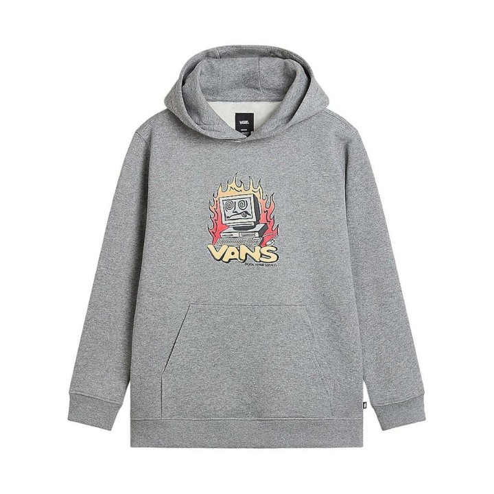 Hættetrøje til Børn Vans Digital Repair PO VN000JBK02F1 Grå