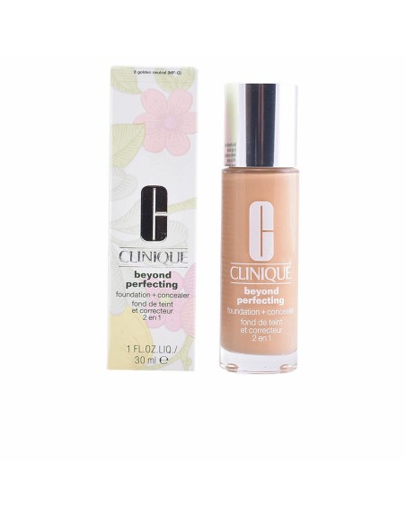 Liquid Make Up Base Clinique Beyond Perfecting 8-golden neutral 2-in-1 (30 ml)