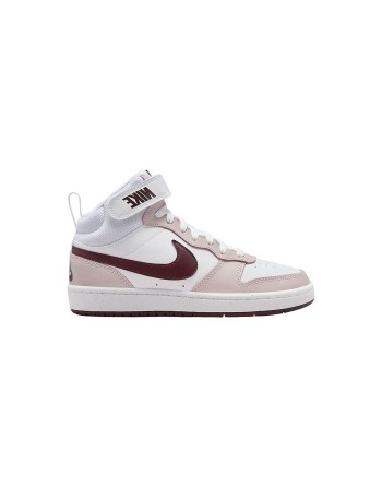 Chaussures casual enfant Nike COURT BOROUGH MID 2 BG CD7782 118 Blanc