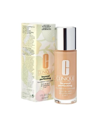 Flydende makeup foundation Clinique Beyond Perfecting 1-linen 2-i-1 30 ml