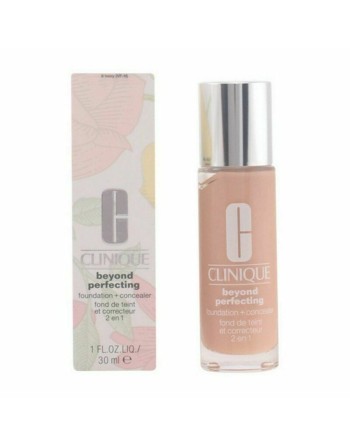 Base de Maquillaje Fluida Clinique Beyond Perfecting 02-alabaster 2 en 1 (30 ml)