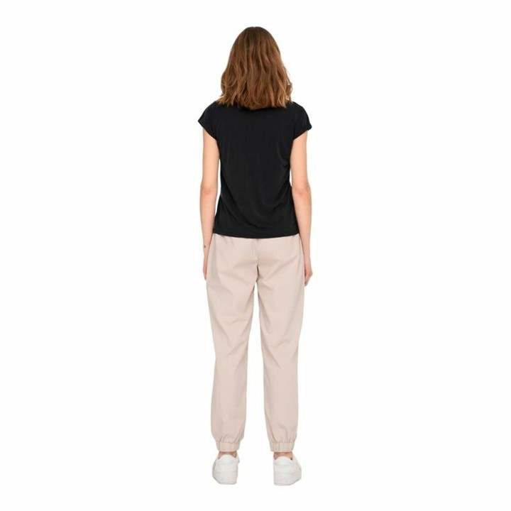 Maglia a Maniche Corte Donna Only Onlfree Life Mod.V-Neck Nero