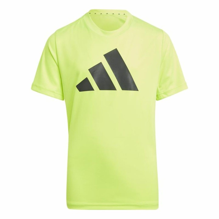 Børne Kortærmet T-shirt Adidas U Tr-Es Logo Gul