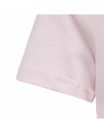 Maglia a Maniche Corte per Bambini Adidas G Lin T Rosa