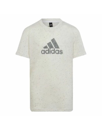 Maglia a Maniche Corte per Bambini Adidas Future Icons Winners Bianco