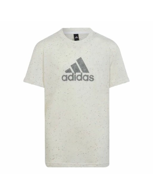 Maglia a Maniche Corte per Bambini Adidas Future Icons Winners Bianco