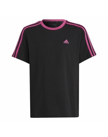 Maglia a Maniche Corte per Bambini Adidas Essentials Nero