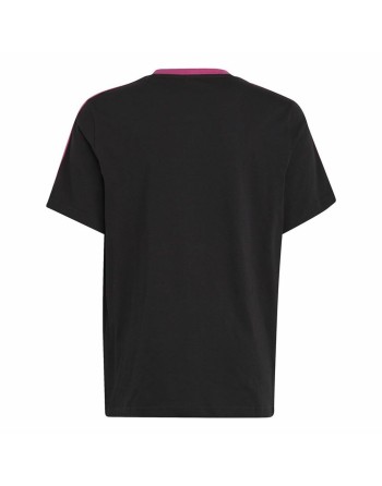 Maglia a Maniche Corte per Bambini Adidas Essentials Nero