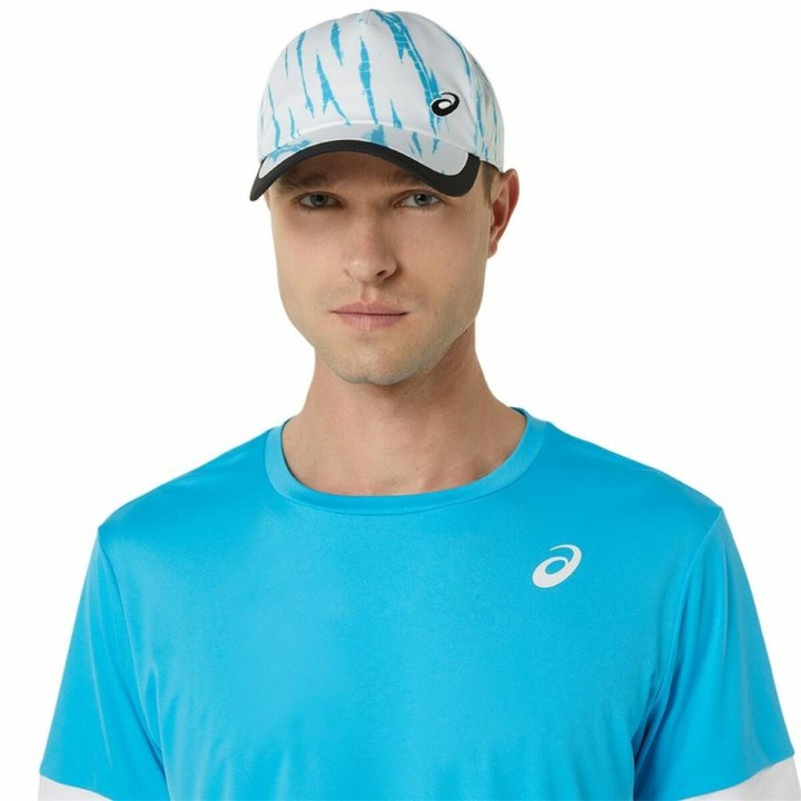 Kortærmet Sport T-shirt Asics Court Ss Top Himmelblå Tovtrækning