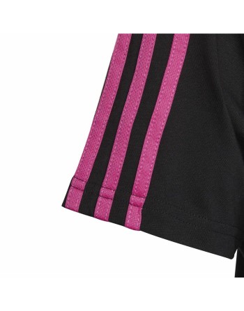 Maglia a Maniche Corte per Bambini Adidas Essentials Nero
