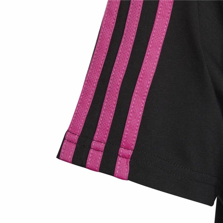 Børne Kortærmet T-shirt Adidas Essentials Sort