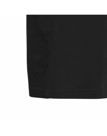 Børne Kortærmet T-shirt Adidas Essentials Sort