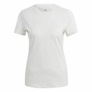 Damen Kurzarm-T-Shirt Adidas 3S Weiß