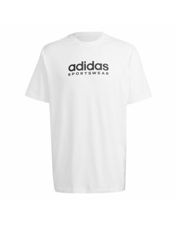 Maglia a Maniche Corte Adidas Bianco