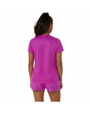 T-shirt à manches courtes femme Asics Core Ss Top Rose Fuchsia