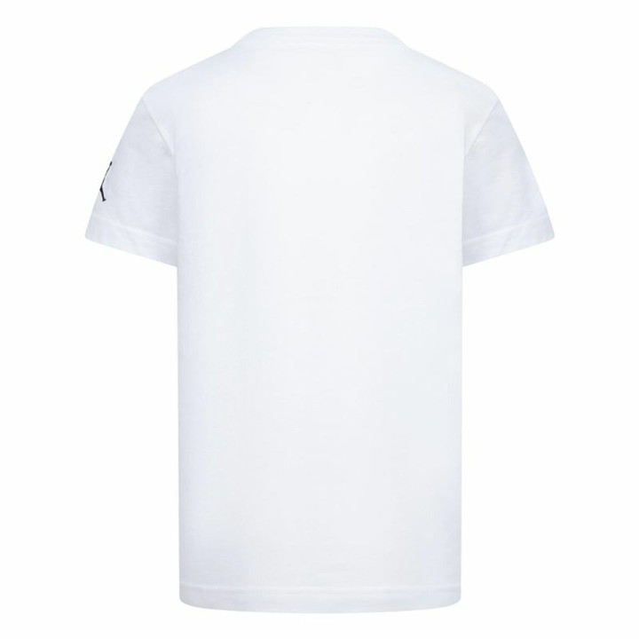 Kurzarm-T-Shirt für Kinder Jordan Weiß