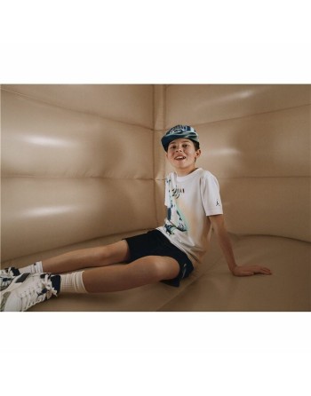 Maglia a Maniche Corte per Bambini Jordan Bianco