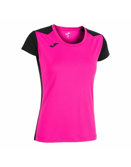 Maglia a Maniche Corte Donna Joma Sport Record II Rosa
