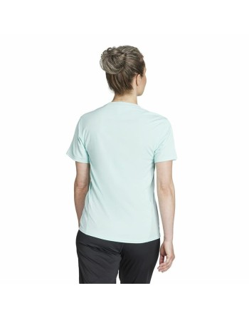 T-shirt à manches courtes femme Adidas Own The Run Aigue marine