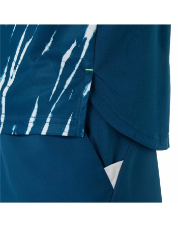 Kortærmet Sport T-shirt Asics Game Ss Top Blå Tovtrækning