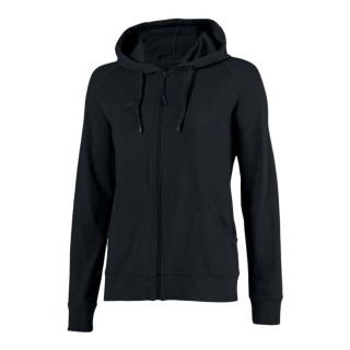 Felpa con Cappuccio Donna Joma Sport Corinto Nero
