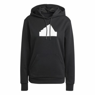 Hættetrøje til Kvinde Adidas Fi Bos Sort