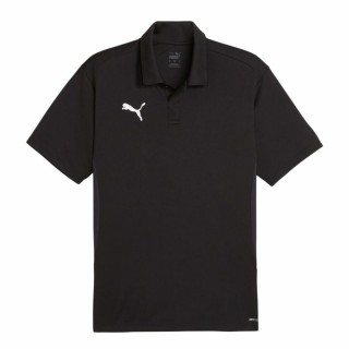 Polo de Manga Corta Puma Individual Padel Negro