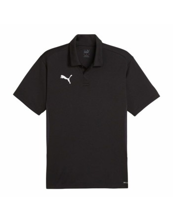Polo de Manga Corta Puma Individual Padel Negro