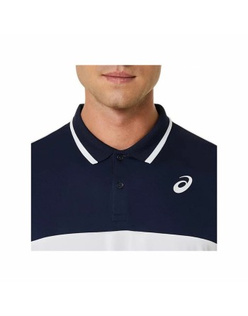 Polo a Maniche Corte Uomo Asics Court Bianco