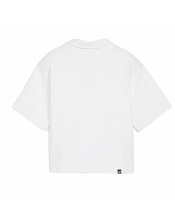 Polo a Maniche Corte Donna Puma HER Bianco Multicolore