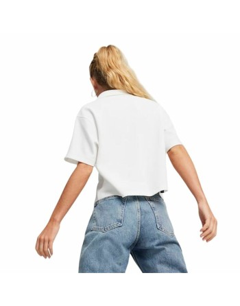 Polo à manches courtes femme Puma HER Blanc Multicouleur