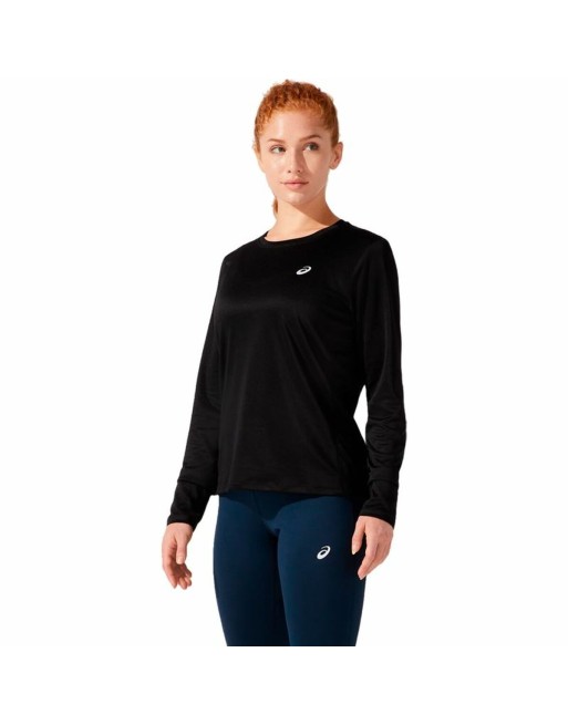 Camicia a Maniche Lunghe Donna Asics Core LS Nero