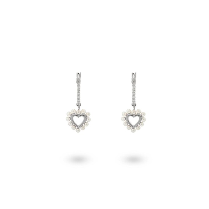 Øreringe til kvinder 24KAE 42403S Sølvfarvet