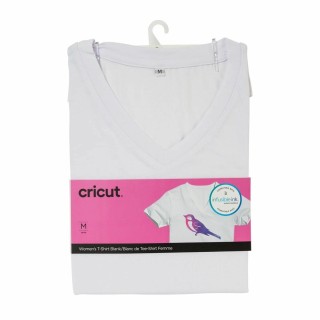 T-shirt Personalizzabile per Plotter da taglio Cricut Women's Bianco