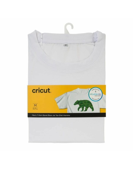 T-Shirt personalisierbar für Schneideplotter Cricut Men's Weiß