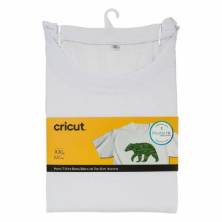 Camiseta Personalizable para Plotter de corte Cricut Men's Blanco