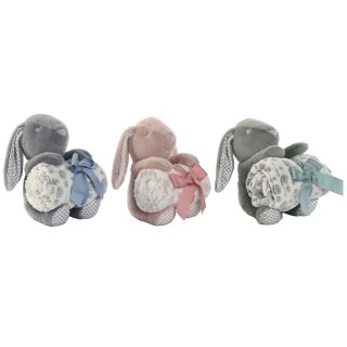 Coffret Bébé Home ESPRIT Bleu Vert Rose Polyester (3 Unités)