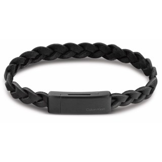 Armbånd til mænd Calvin Klein 35000129 Sterling sølv 925