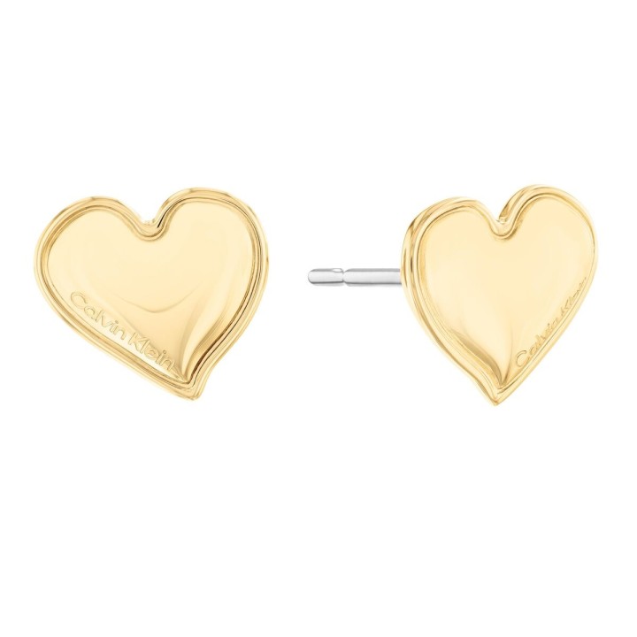 Pendientes Mujer Calvin Klein 35000302 Plata de ley 925 Dorado