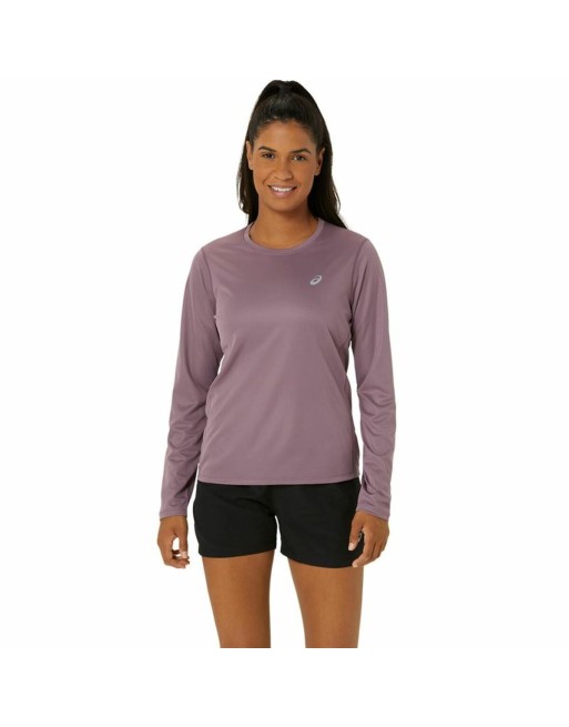 Camisa de Manga Larga Mujer Asics Core Ls Top Rosa Ciruela