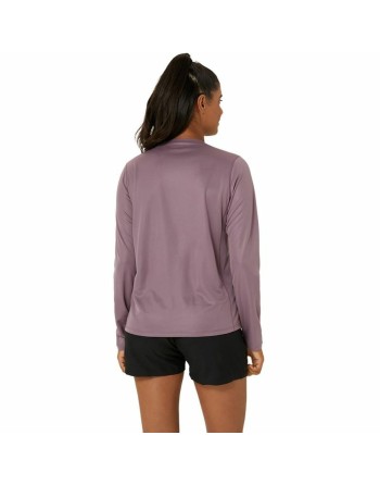 Damen Langarm-Hemd Asics Core Ls Top Rosa Lila