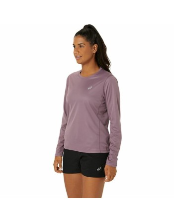 Chemise à manches longues femme Asics Core Ls Top Rose Prune