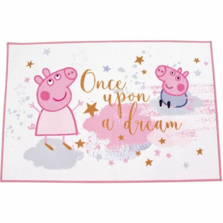 Tappeto per Bambini Fun House Peppa Pig 80 x 120 cm