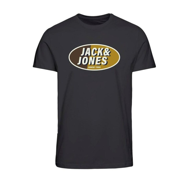 Maglia a Maniche Corte Uomo Jack & Jones JCORAY COLOR TEE SS CREW NECK 12267378 Nero