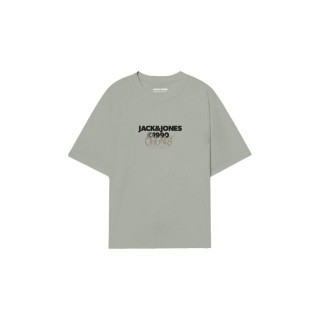 T-shirt à manches courtes homme Jack & Jones JORBUSHWICK TEE SS CREW NECK FST 12263939 Vert